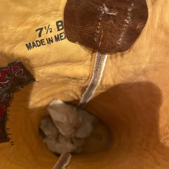 New in Box Old Gringo Bonnie 13” Boots size 7.5 - Picture 12 of 13